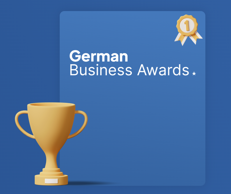 Deutscher Business Award 2023 für innovativstes Zeiterfassungs Tool